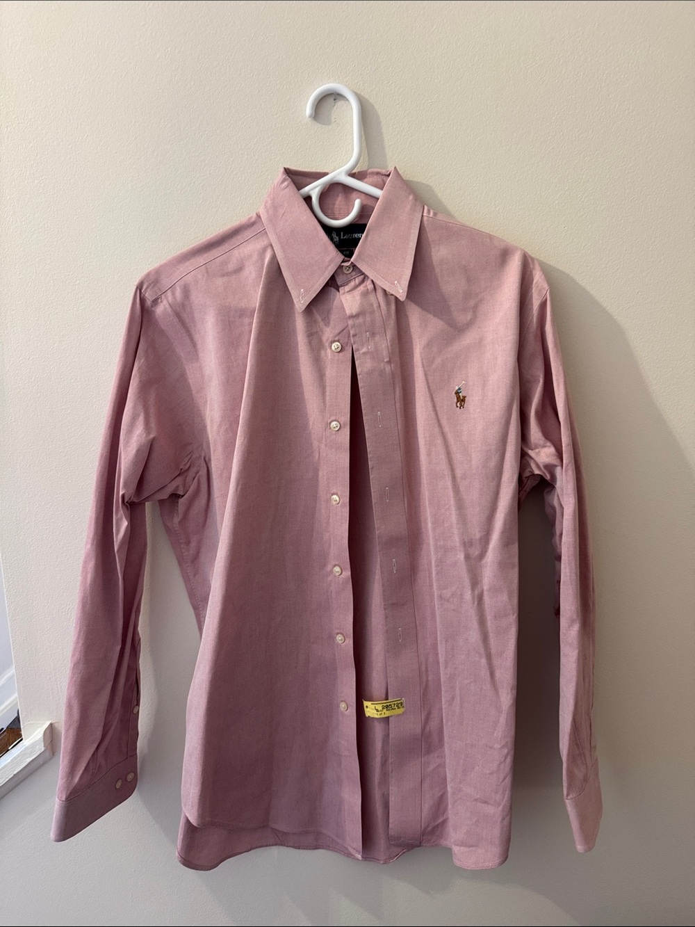 Ralph Lauren Mauve Button-Down Dress Shirt